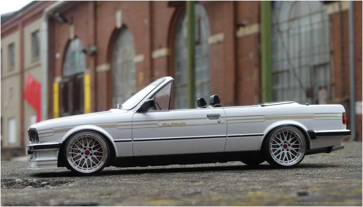 1:18 BMW E30 Cabriolet Alpina C2 2.7 / Metall Modell + OVP